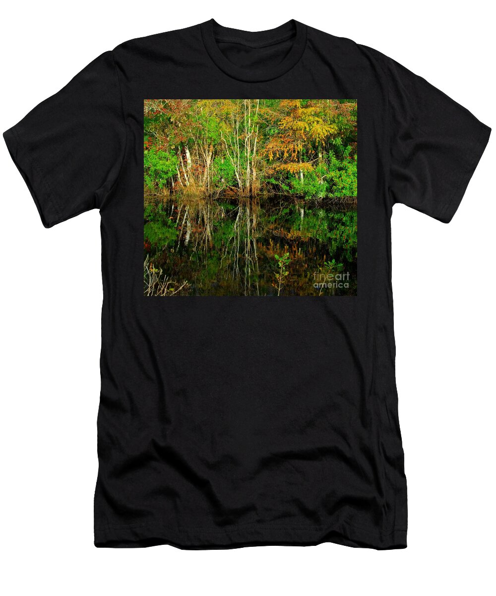 Reflections T-Shirt featuring the photograph Time To Reflect by Anthony Wilkening