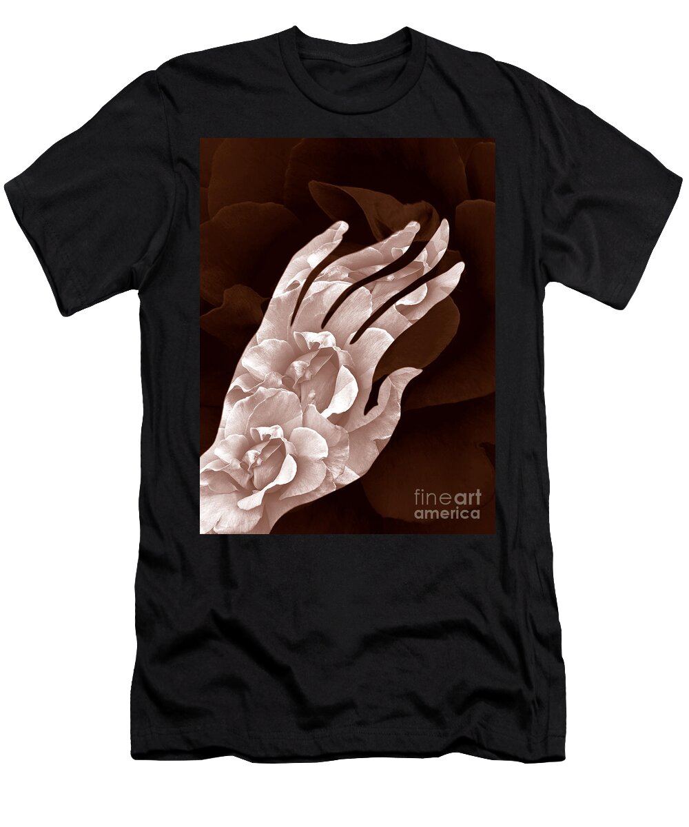 Surrealism T-Shirt featuring the digital art Solace by Fei A