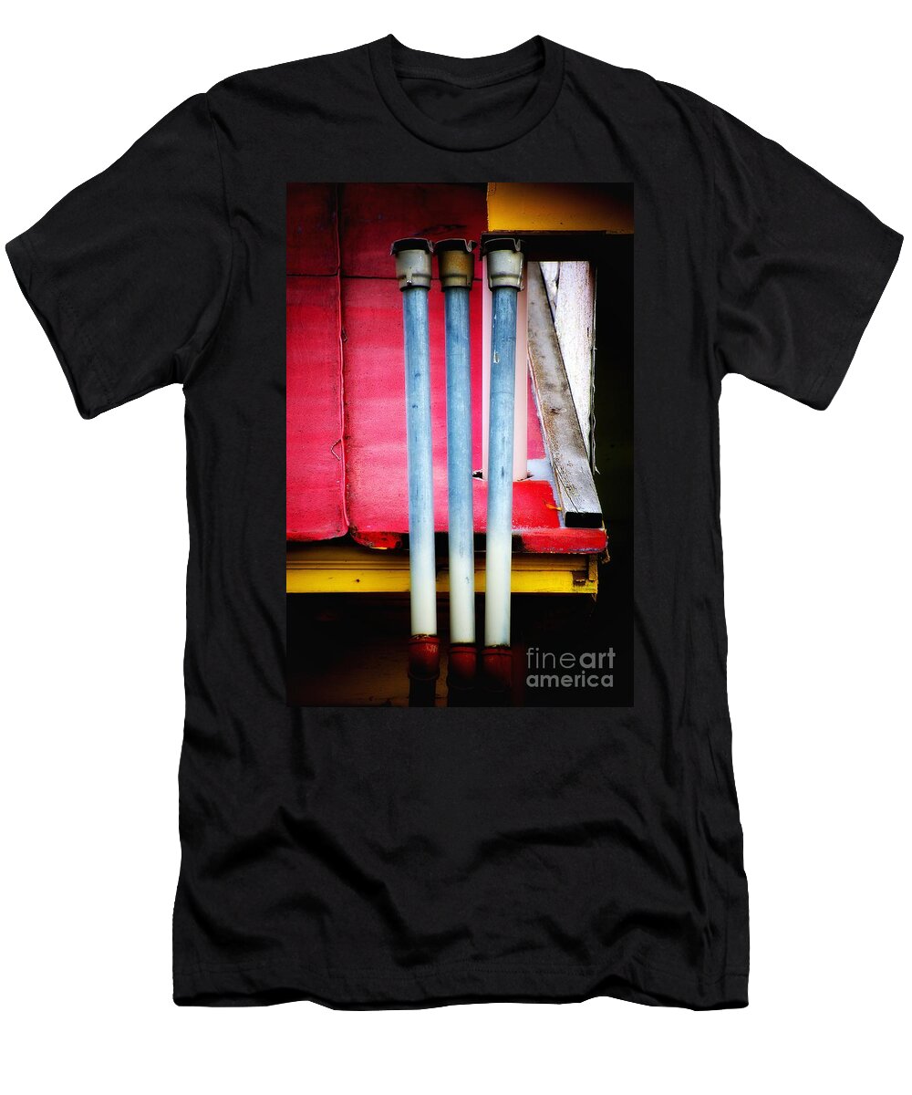 Newel Hunter T-Shirt featuring the photograph Triple Play by Newel Hunter