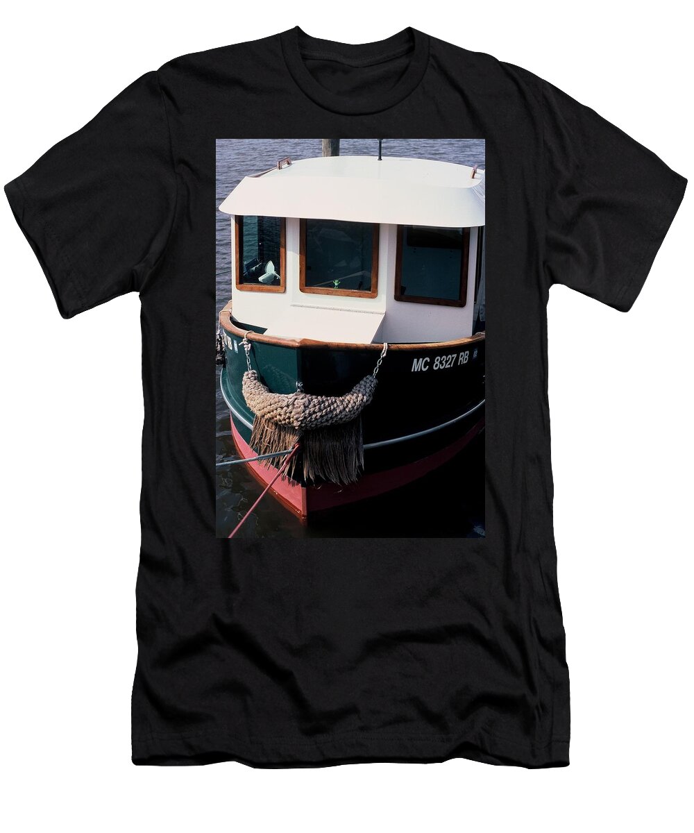 Tug Boat T-Shirt featuring the photograph Tug by Randy Pollard