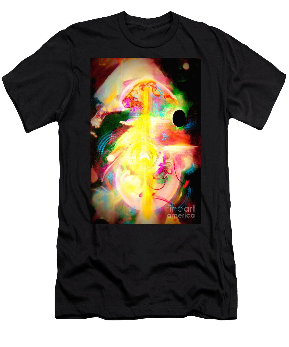 T-Shirt featuring the photograph Universe in Reverse by Kelly Awad