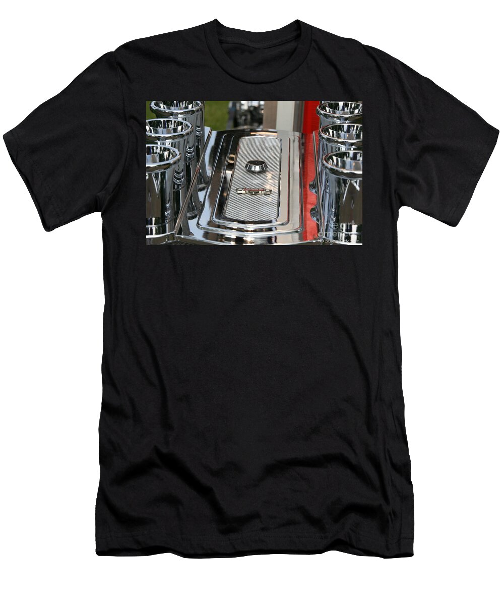 Automobile T-Shirt featuring the photograph Velocity Stacks by Susan Herber