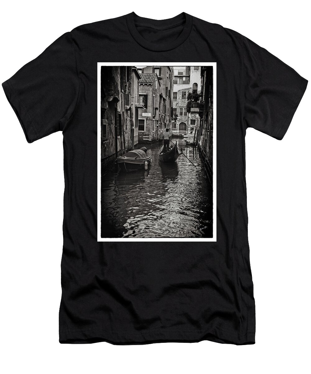 Venice Italy T-Shirt featuring the photograph Venice Canal Memory by Madeline Ellis