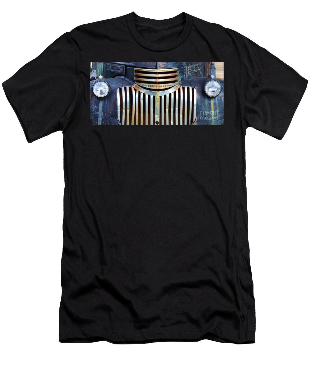 Vintage Chevrolet Truck T-Shirt featuring the photograph Vintage Chevrolet 005 by Robert ONeil