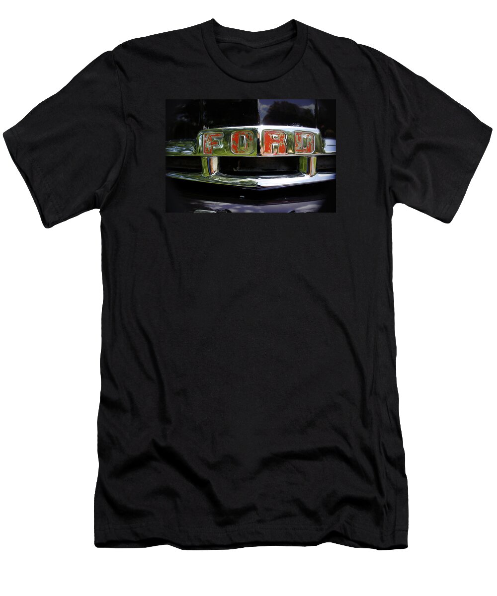Ford Truck T-Shirt featuring the photograph Vintage Ford by Laurie Perry