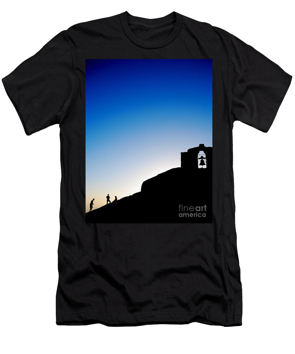 Church T-Shirt featuring the photograph Waiting For The Sun II by Hannes Cmarits
