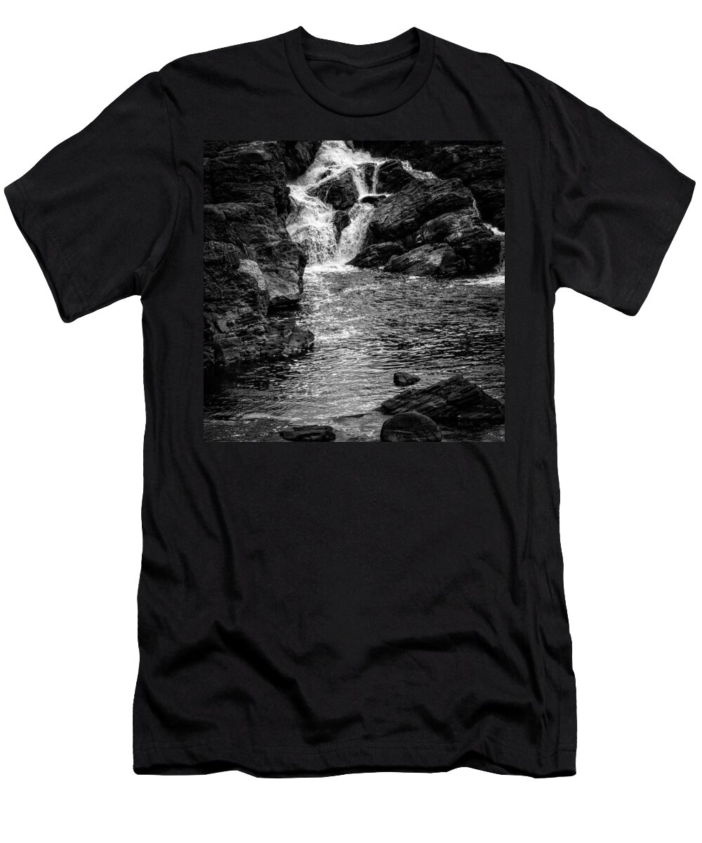 Waterfall T-Shirt featuring the photograph Waterfalls Number 8 by Bob Orsillo