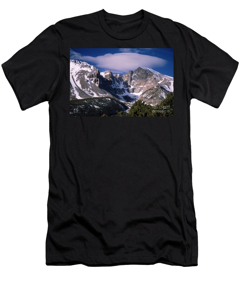 Great Basin National Park T-Shirt featuring the photograph Wheeler Peak by Mark Newman
