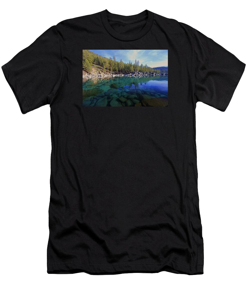 Lake Tahoe T-Shirt featuring the photograph Wondrous Waters by Sean Sarsfield