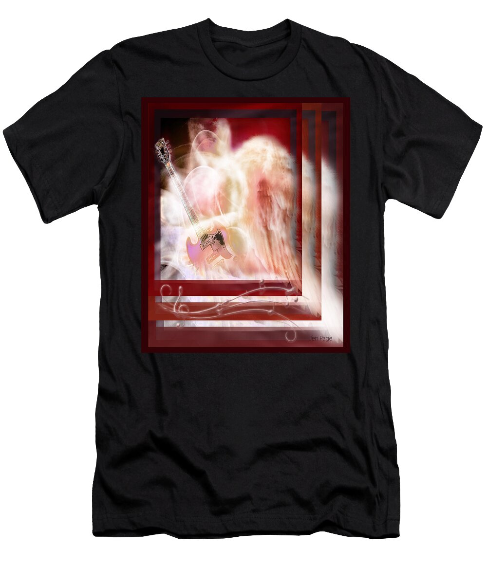 Worship Angel T-Shirt featuring the photograph Worship Angel by Jennifer Page