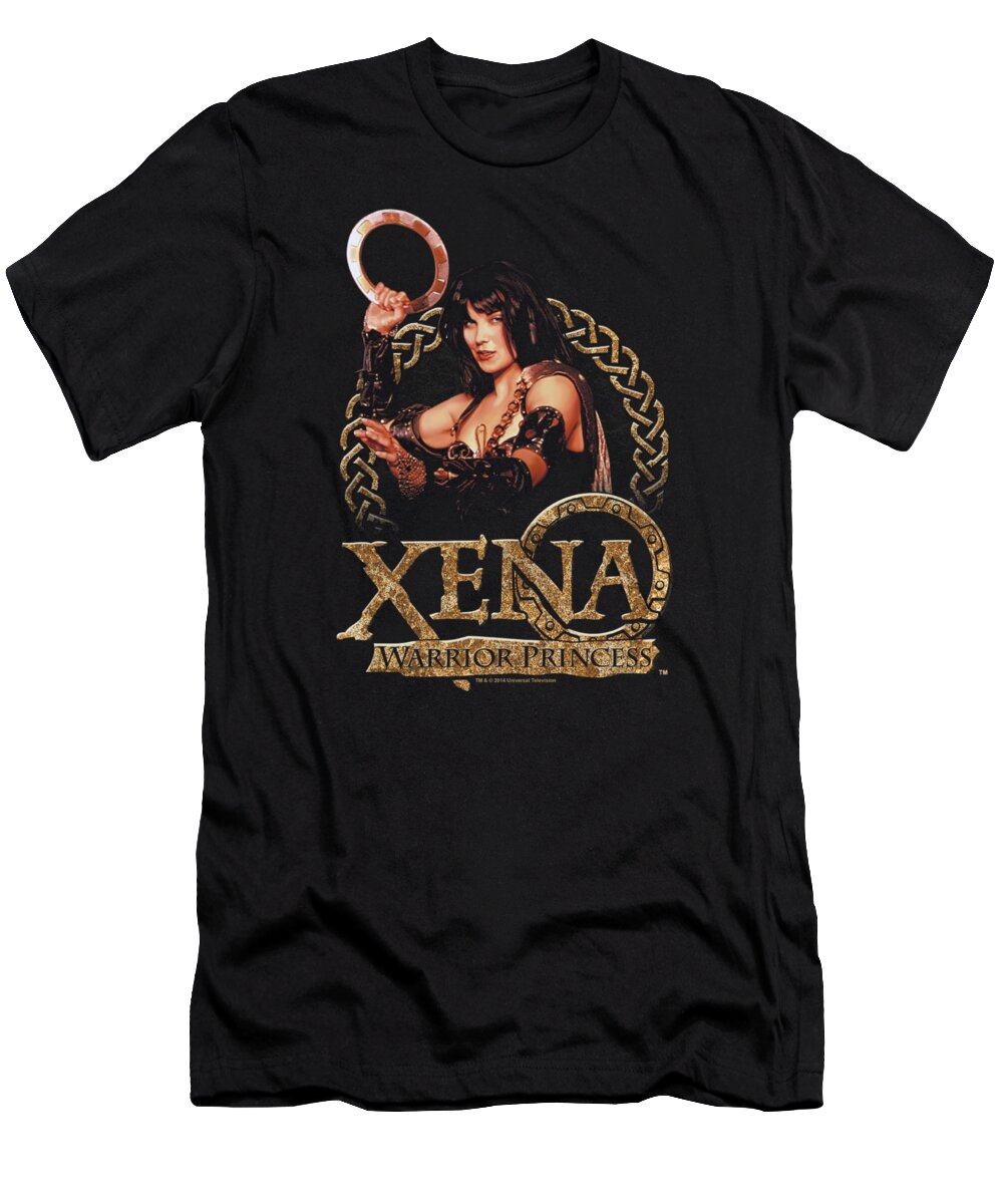  T-Shirt featuring the digital art Xena - Royalty by Brand A