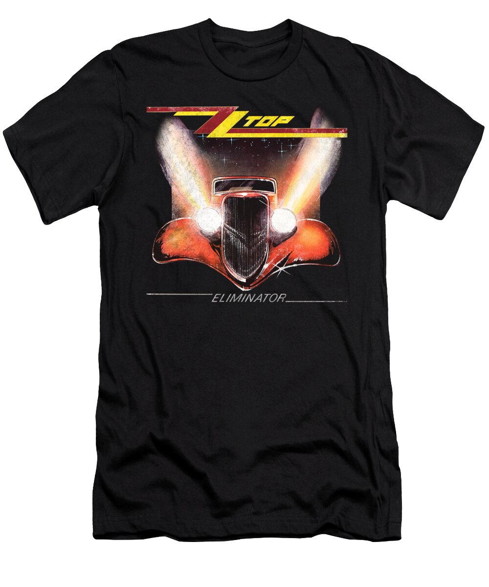  T-Shirt featuring the digital art Zz Top - Eliminator Cover by Brand A