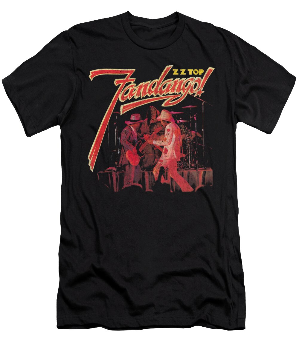  T-Shirt featuring the digital art Zz Top - Fandango by Brand A