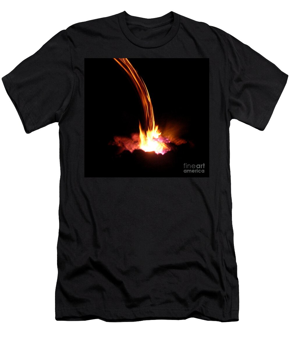 Fire T-Shirt featuring the photograph Fire Escape by Anthony Wilkening