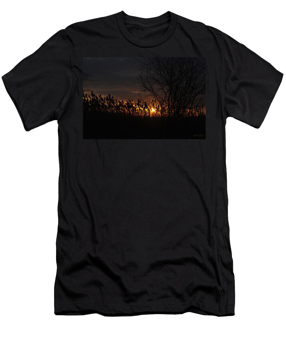  T-Shirt featuring the photograph 04 Sunset by Michael Frank Jr