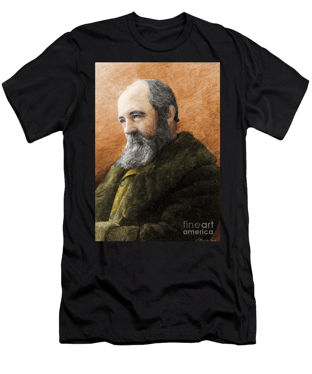 History T-Shirt featuring the photograph Frederick Olmsted, American Landscape by Science Source