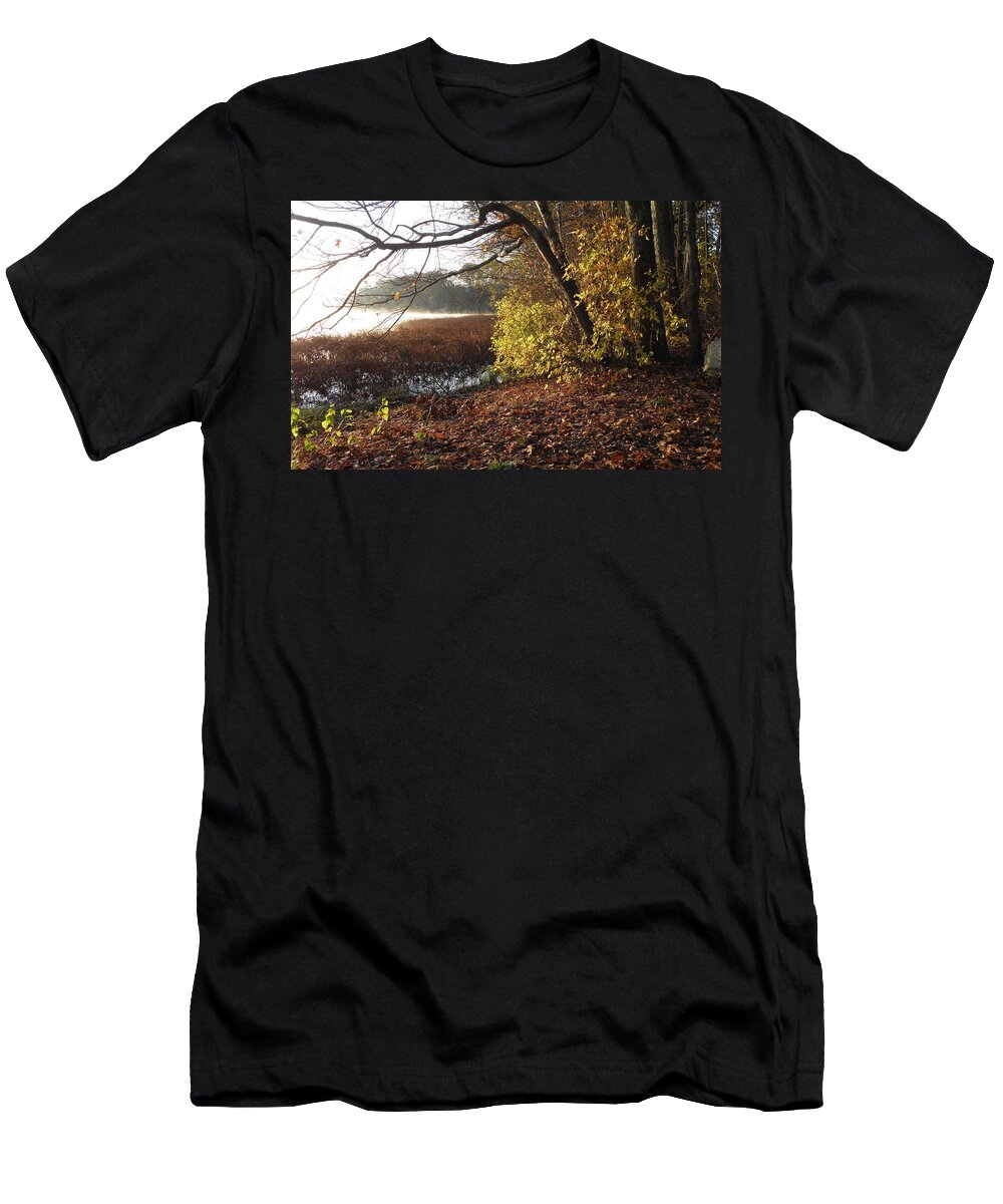 Lake T-Shirt featuring the photograph Peaceful #1 by Kim Galluzzo