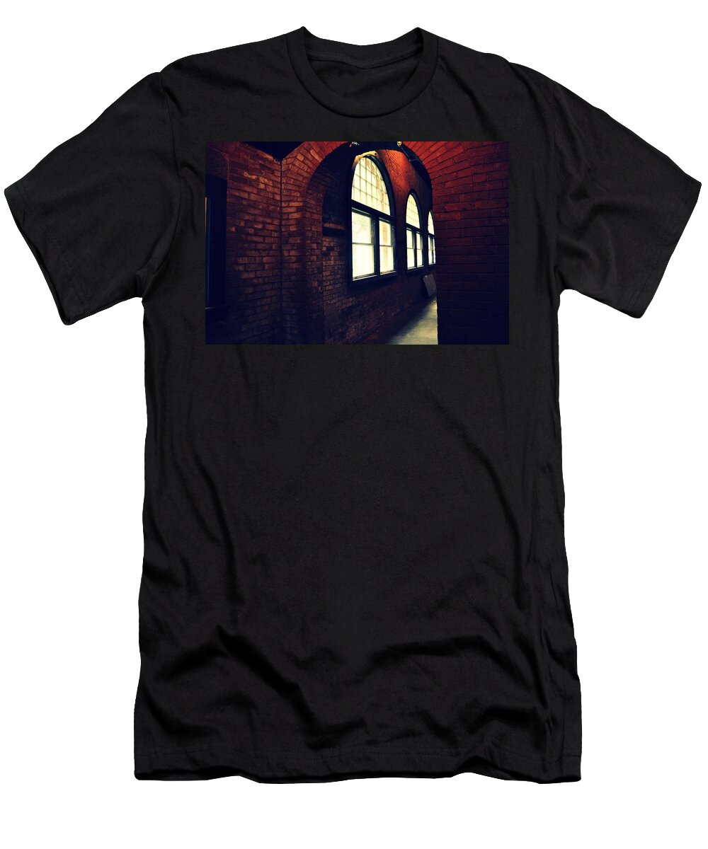 Groton School T-Shirt featuring the photograph The Fives Court #1 by Marysue Ryan