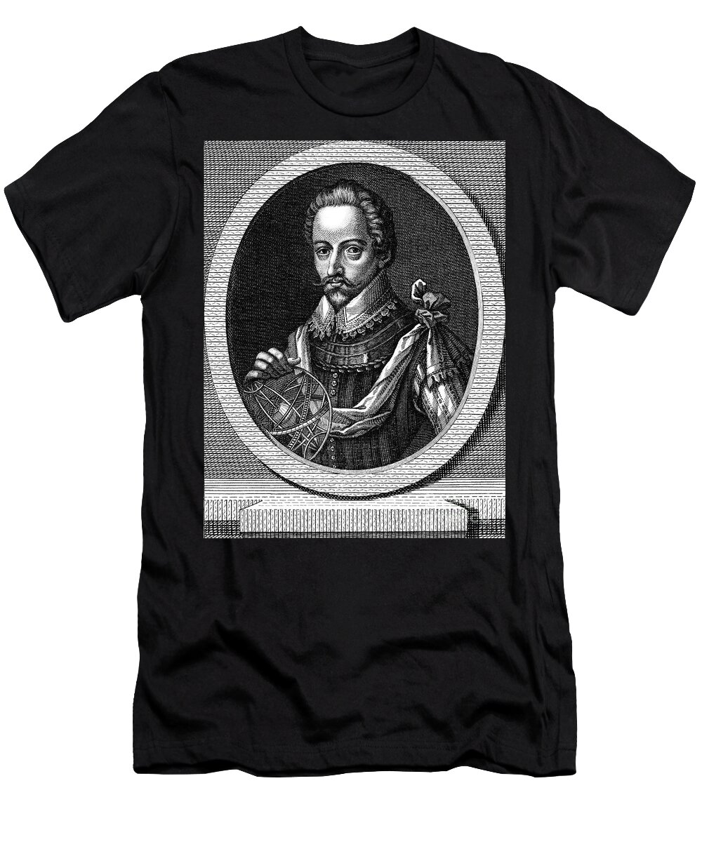 16th Century T-Shirt featuring the photograph Sir Humphrey Gilbert #2 by Granger