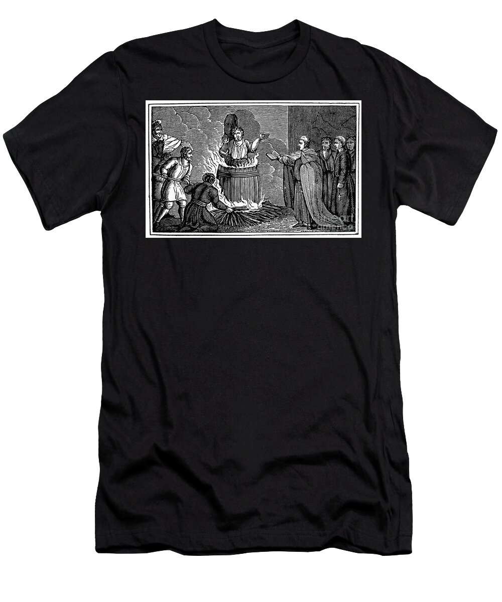 1409 T-Shirt featuring the photograph Foxe: Book Of Martyrs #31 by Granger