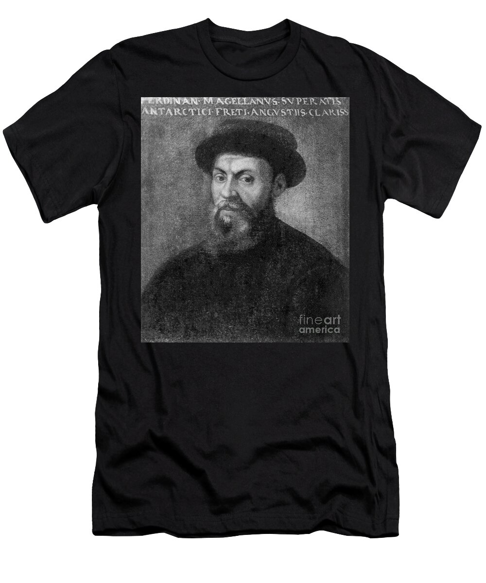 Ferdinand Magellan, Portuguese Explorer #4 T-Shirt by Photo Researchers,  Inc. - Pixels