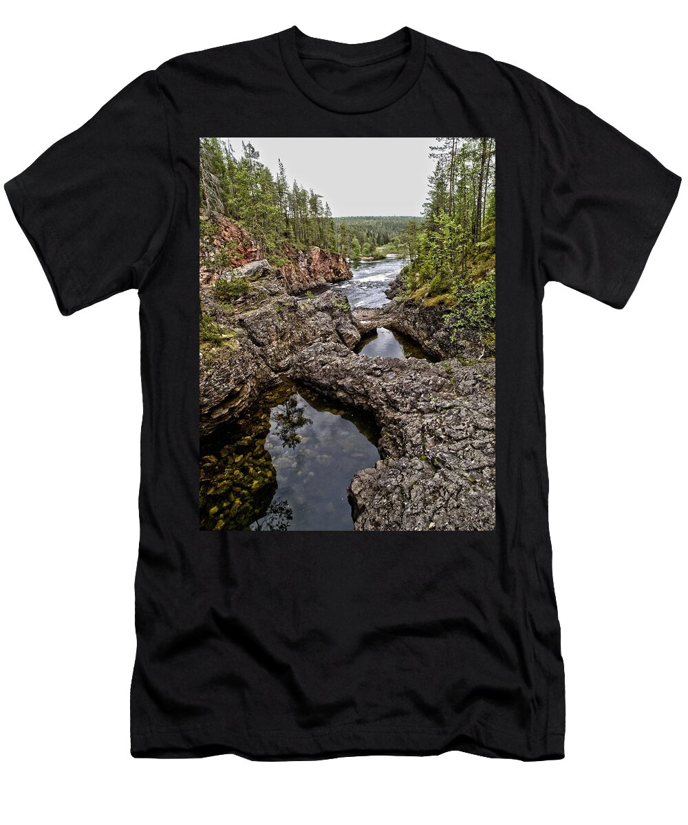 2012 T-Shirt featuring the photograph Kiutakongas #4 by Jouko Lehto