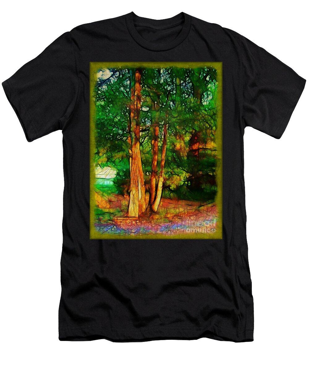 Trees T-Shirt featuring the photograph Afternoon Delight by Judi Bagwell