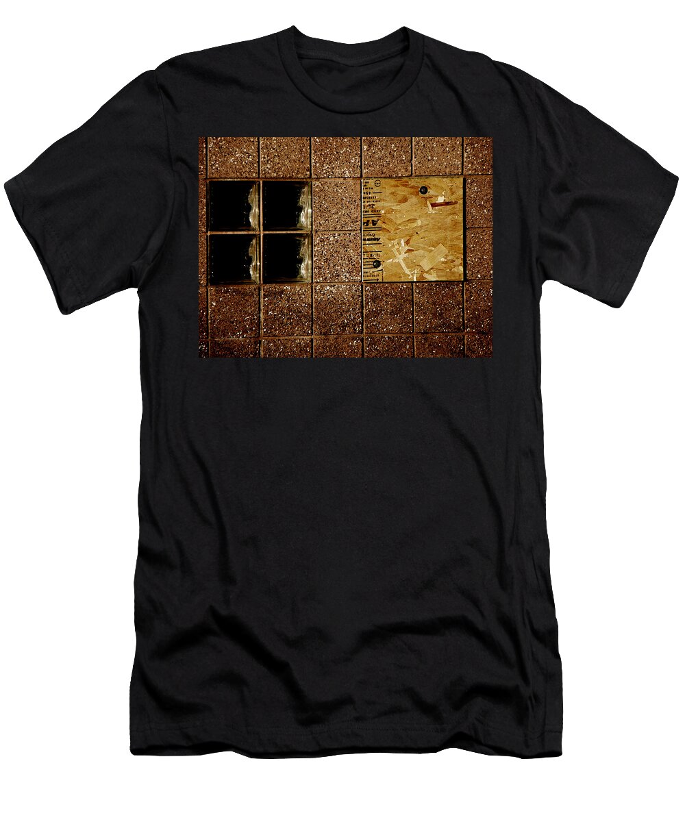 Abstract T-Shirt featuring the photograph Architecture 25 by Lenore Senior