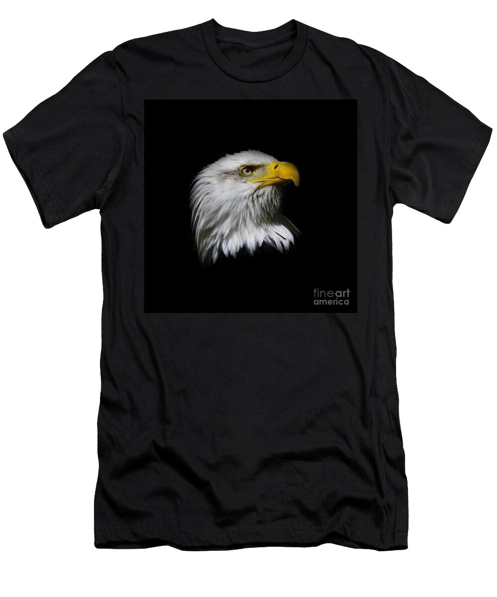 Bald Eagle T-Shirt featuring the photograph Bald Eagle by Steve McKinzie
