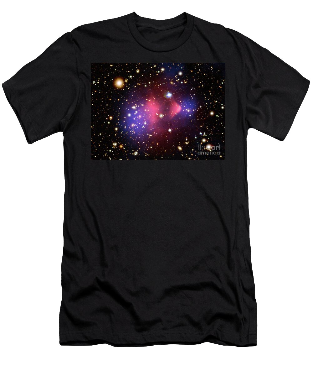 Chandra T-Shirt featuring the photograph Bullet Cluster by Nasa