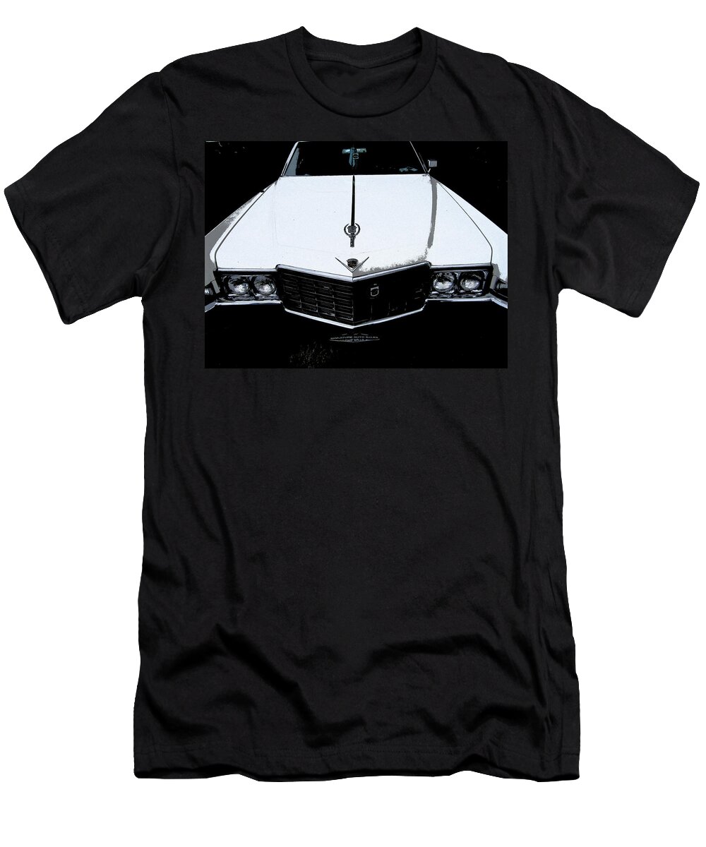 Automobile T-Shirt featuring the photograph Cadillac Pimp Mobile by Kym Backland