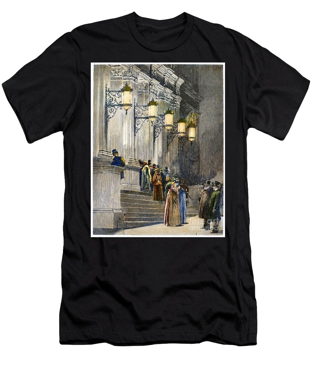 1891 T-Shirt featuring the photograph Carnegie Hall, 1891 by Granger