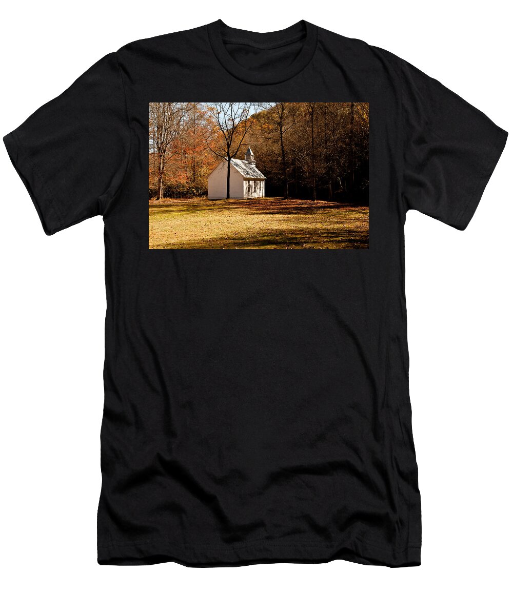 Church T-Shirt featuring the photograph Church by Greg Wyatt