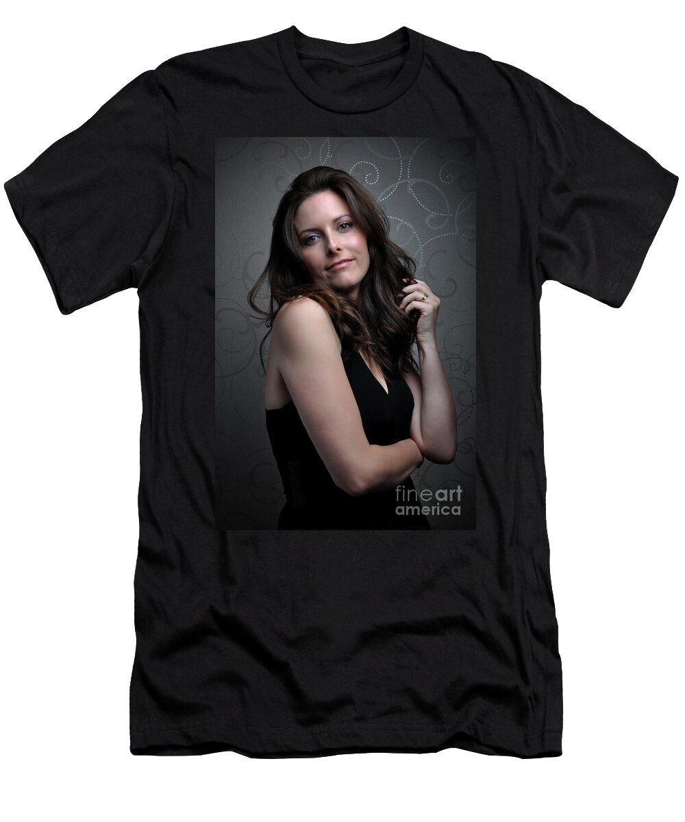 Yhun Suarez T-Shirt featuring the photograph Claire10 by Yhun Suarez