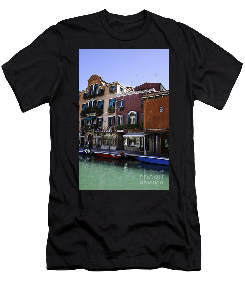 Venice T-Shirt featuring the photograph Colors of Venice by Madeline Ellis