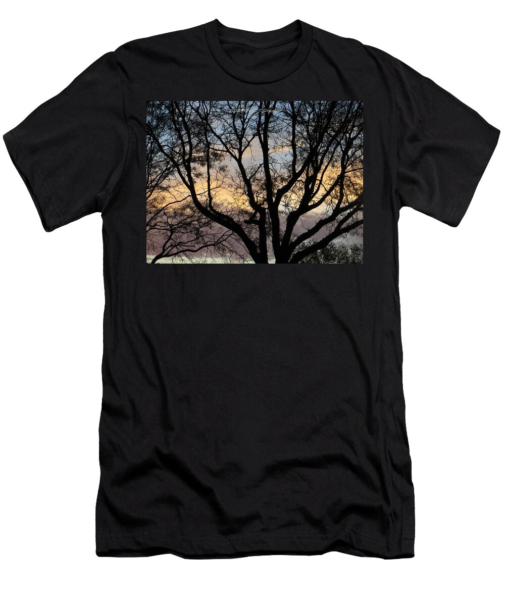 Evening About To T-Shirt featuring the photograph Colours of the Dusk by Sonali Gangane