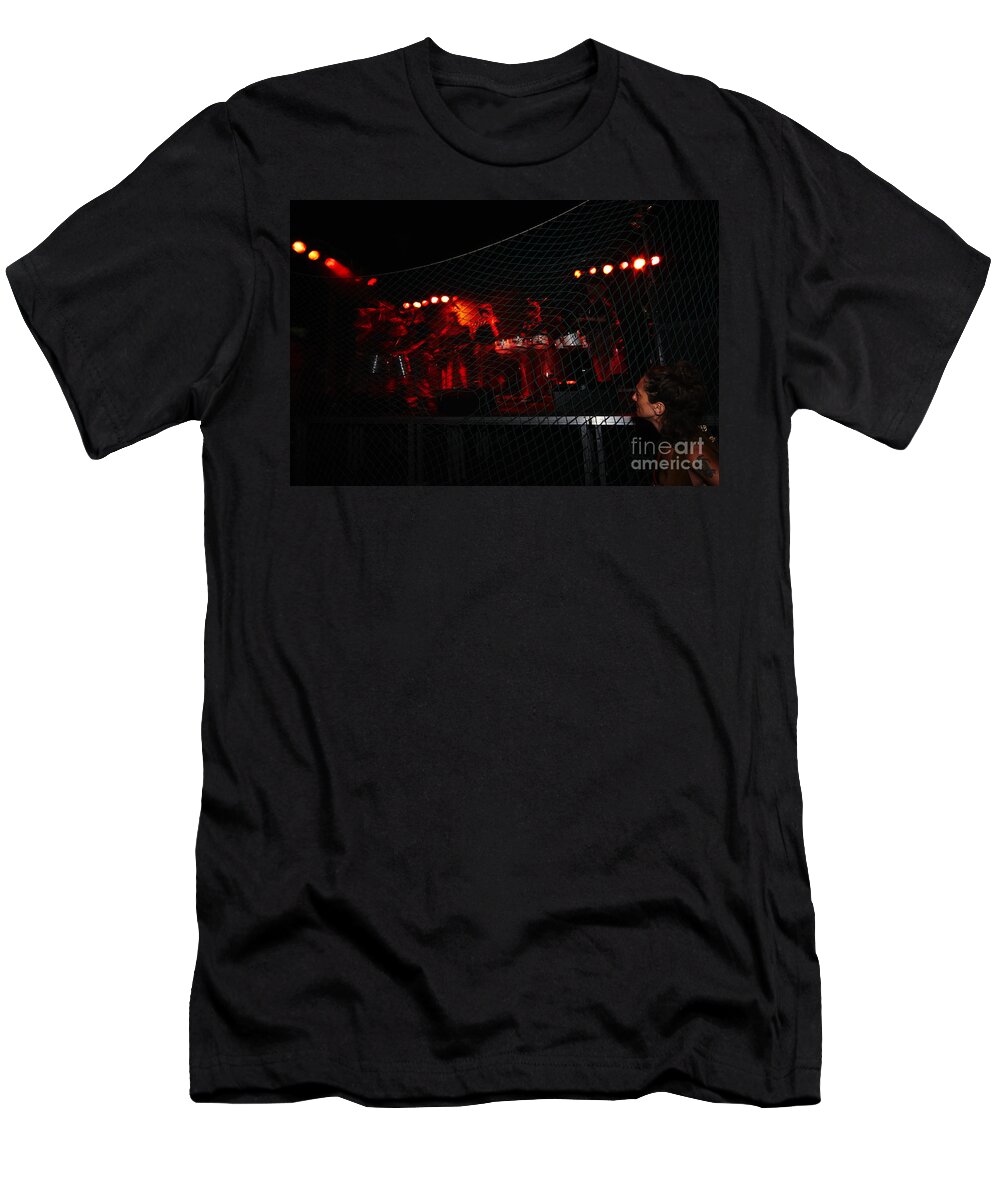 Fuego T-Shirt featuring the photograph Demon band by Agusti Pardo Rossello