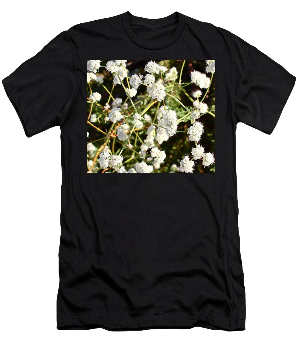 Desert T-Shirt featuring the photograph Desert Wildflowers by Kume Bryant