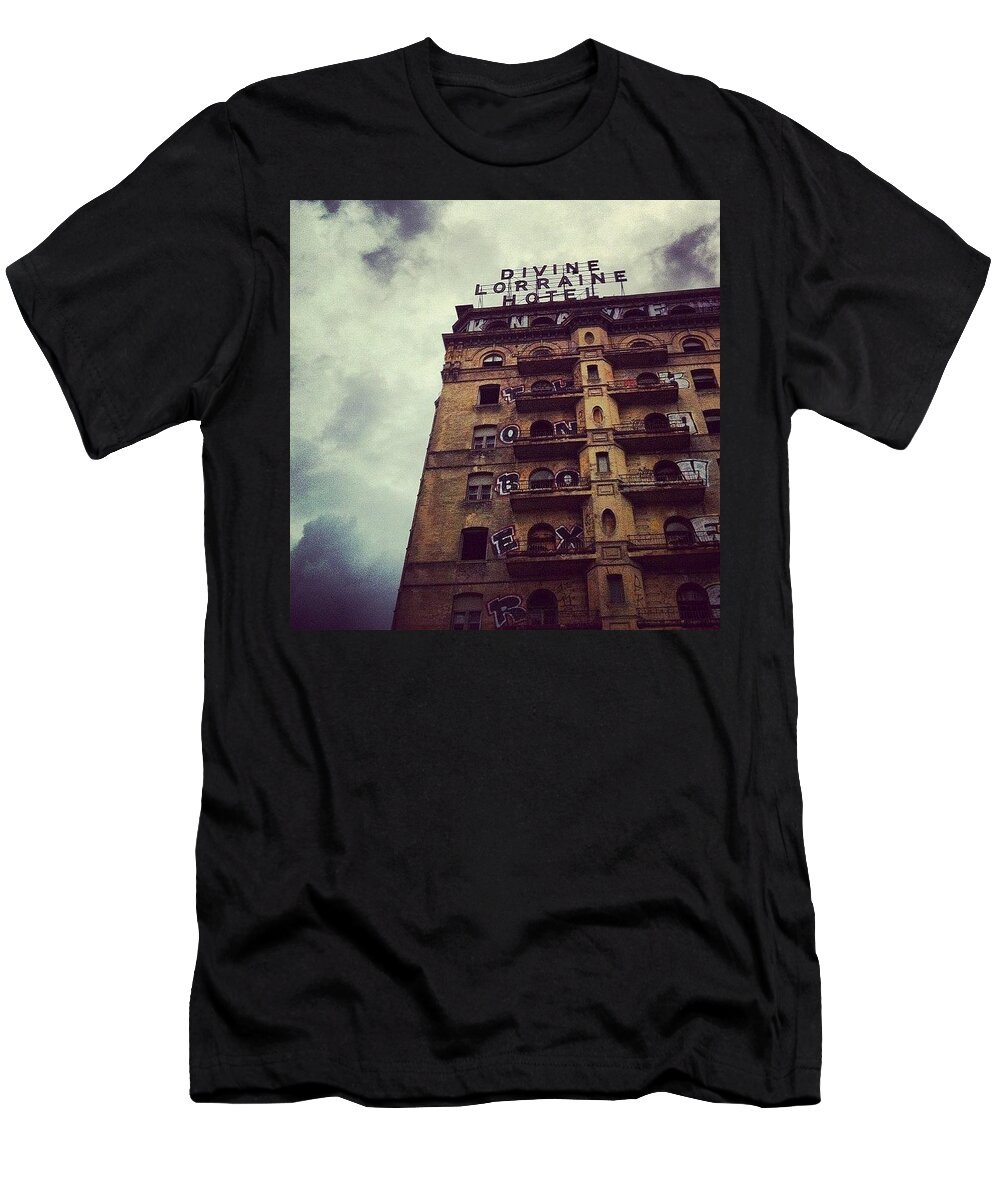 Phillygram T-Shirt featuring the photograph Divine by Katie Cupcakes
