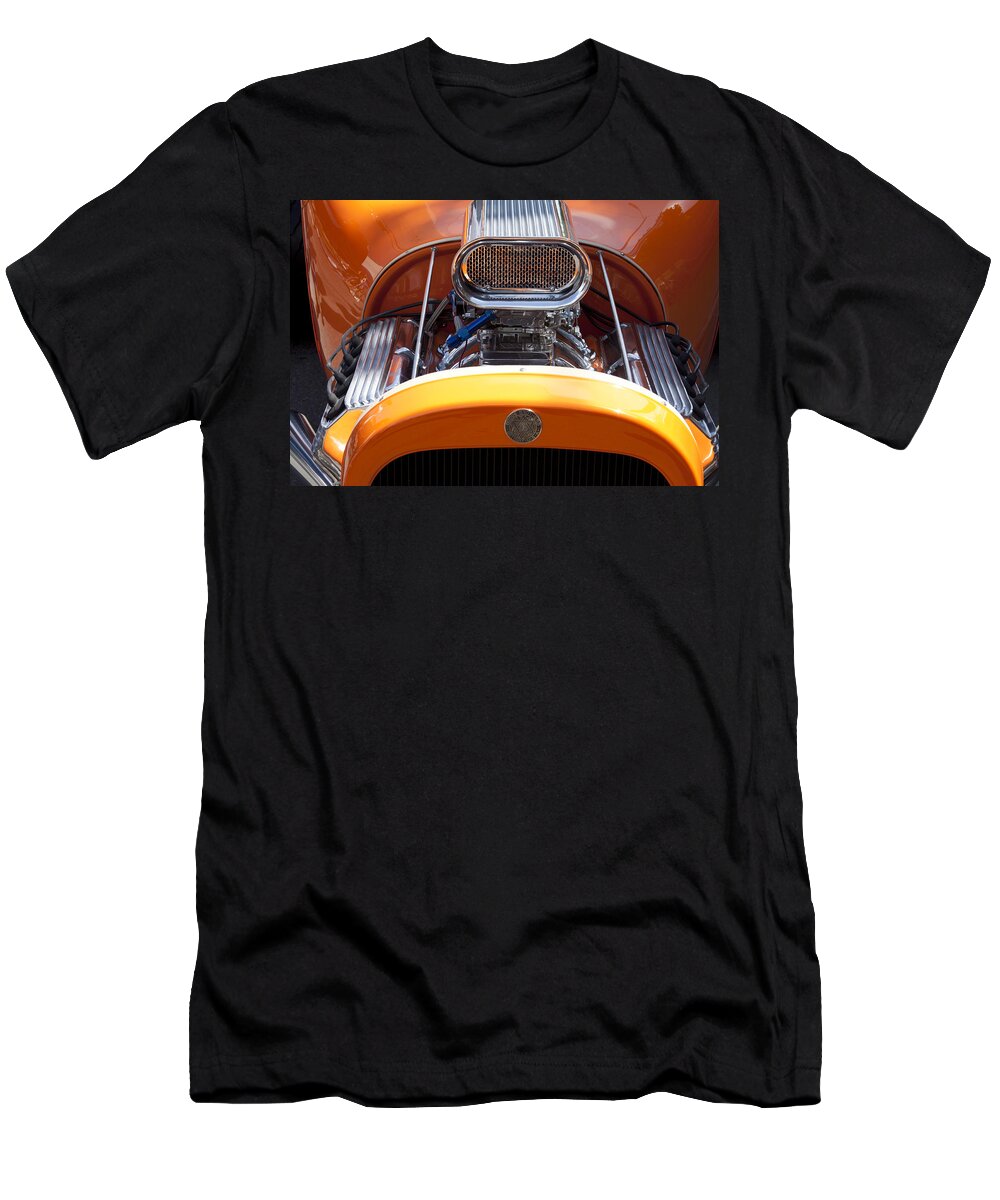Lost In The 50's. Car T-Shirt featuring the photograph Dodge Hot Rod by Lee Santa
