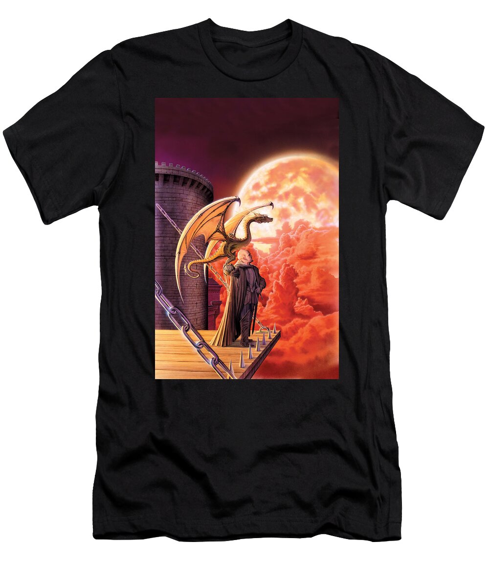 Dragon T-Shirt featuring the photograph Dragon Lord by MGL Meiklejohn Graphics Licensing