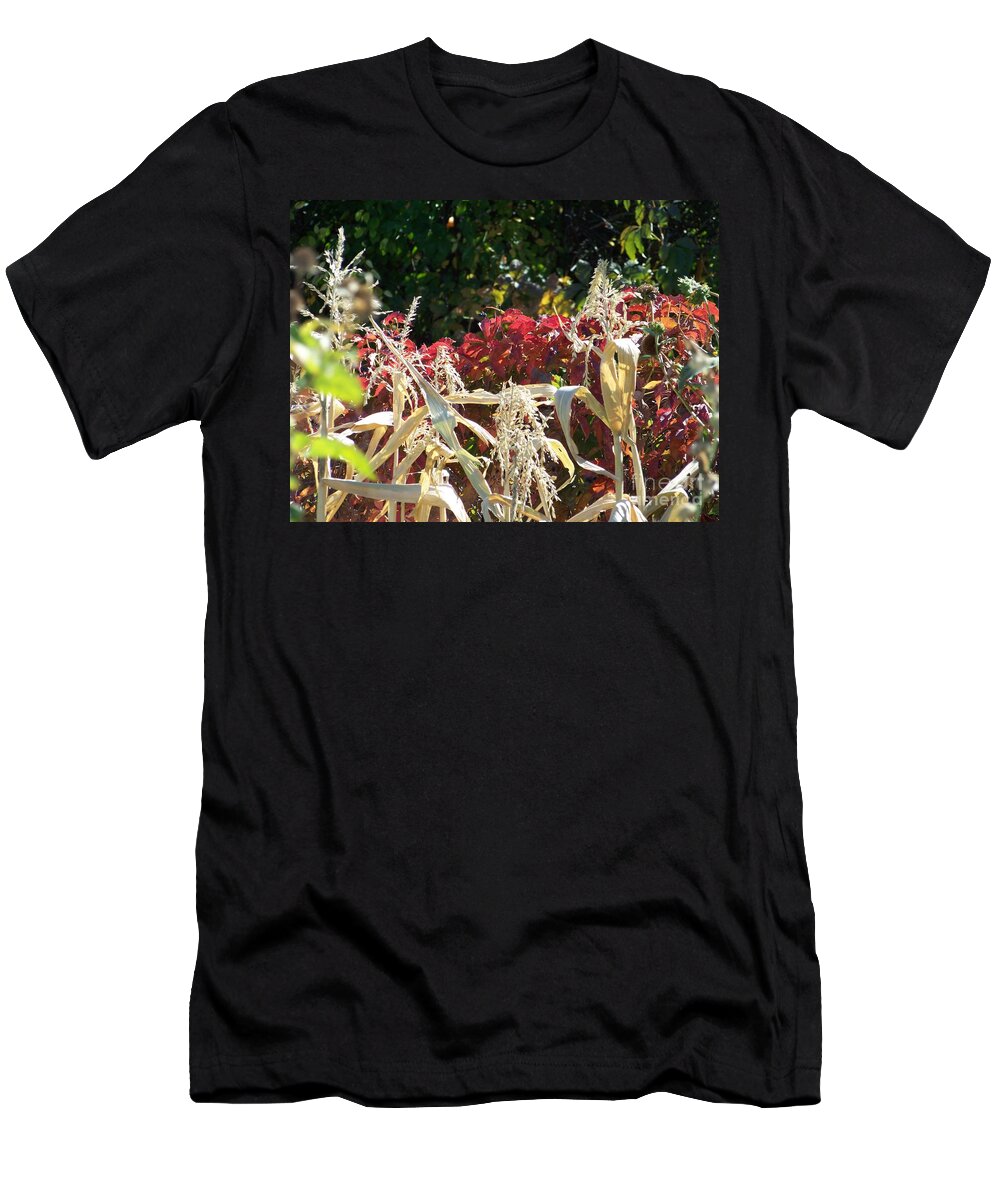 Fall Colors T-Shirt featuring the photograph Fall Harvest of Color by Dorrene BrownButterfield