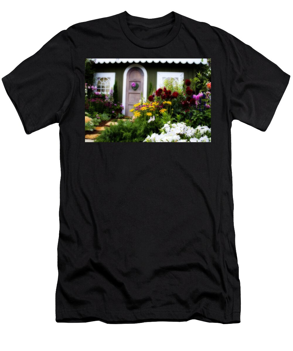 Garden T-Shirt featuring the photograph Garden House by Daniel Knighton