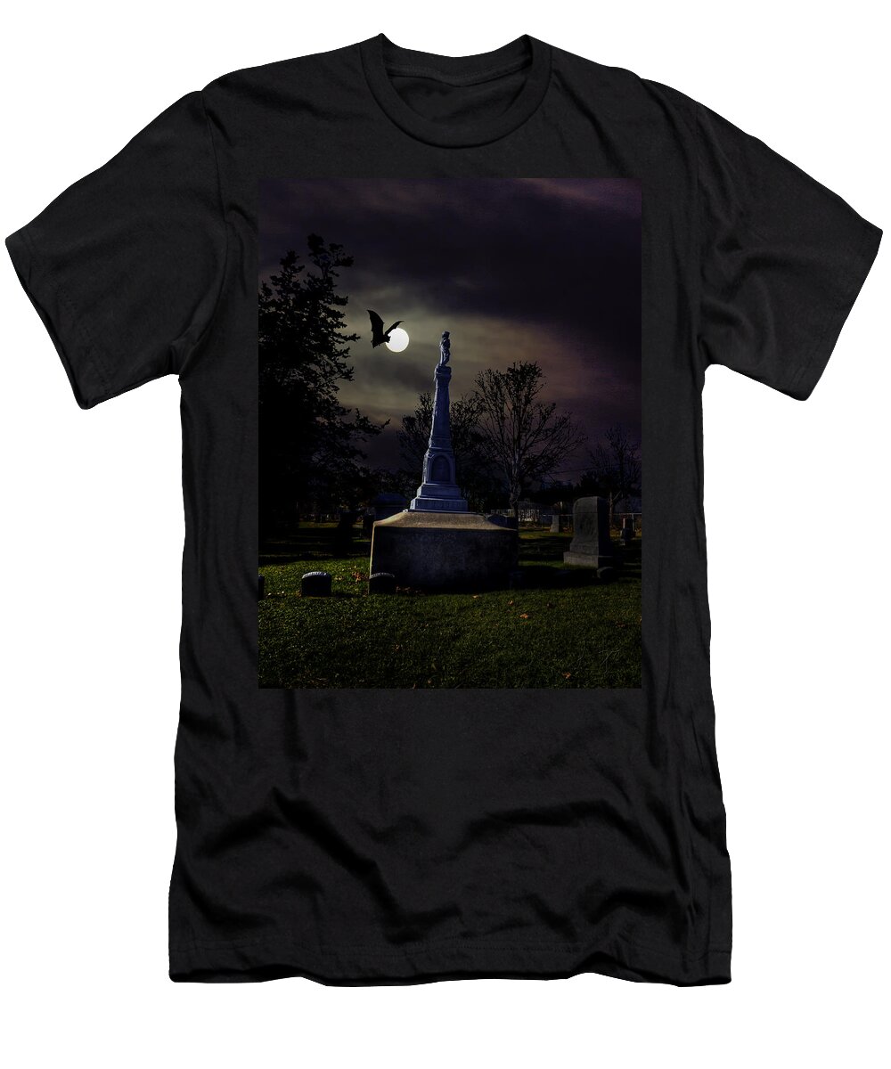 Xdop T-Shirt featuring the photograph Gibbard Grave by John Herzog
