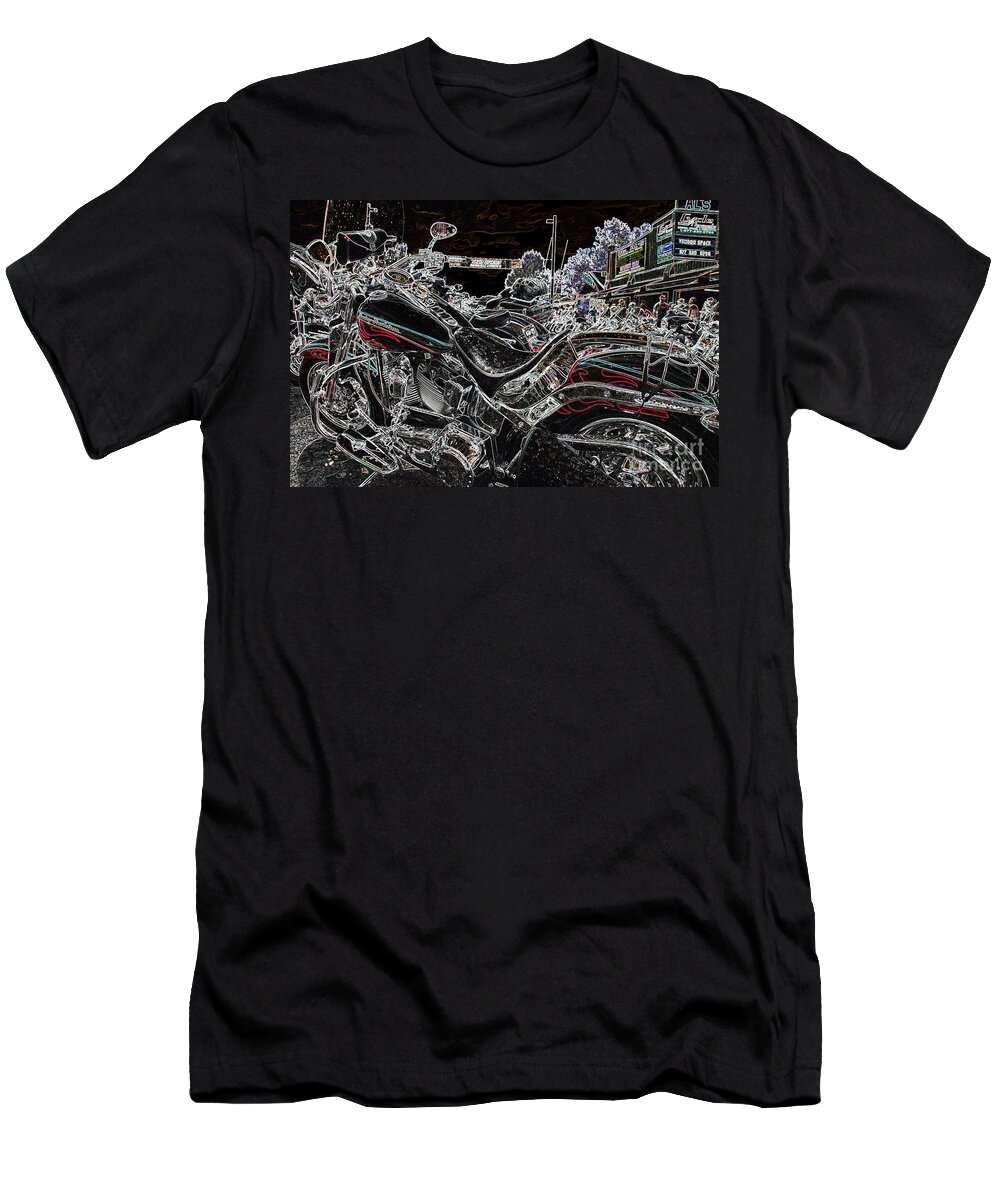 Harley Davidson T-Shirt featuring the photograph Harley Davidson Style 3 by Anthony Wilkening