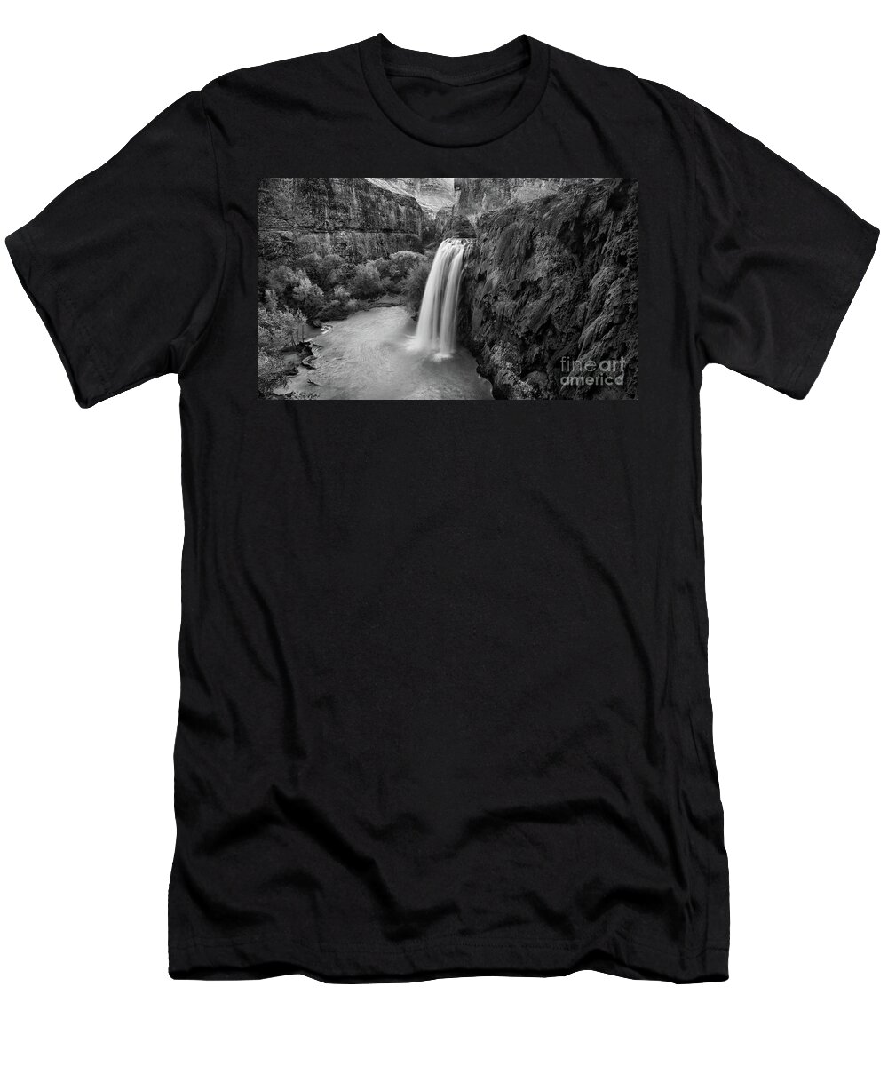 Water Photography T-Shirt featuring the photograph Havasu Falls by Keith Kapple