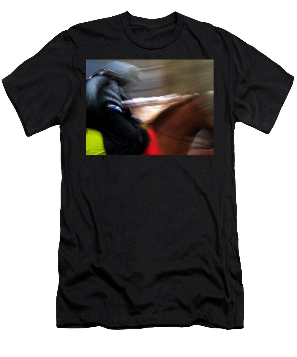 Colette T-Shirt featuring the photograph Horserider by Colette V Hera Guggenheim