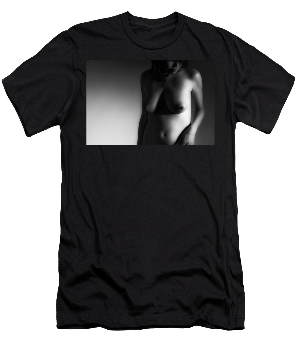 Adult T-Shirt featuring the photograph Light and dark by Nathan Wright