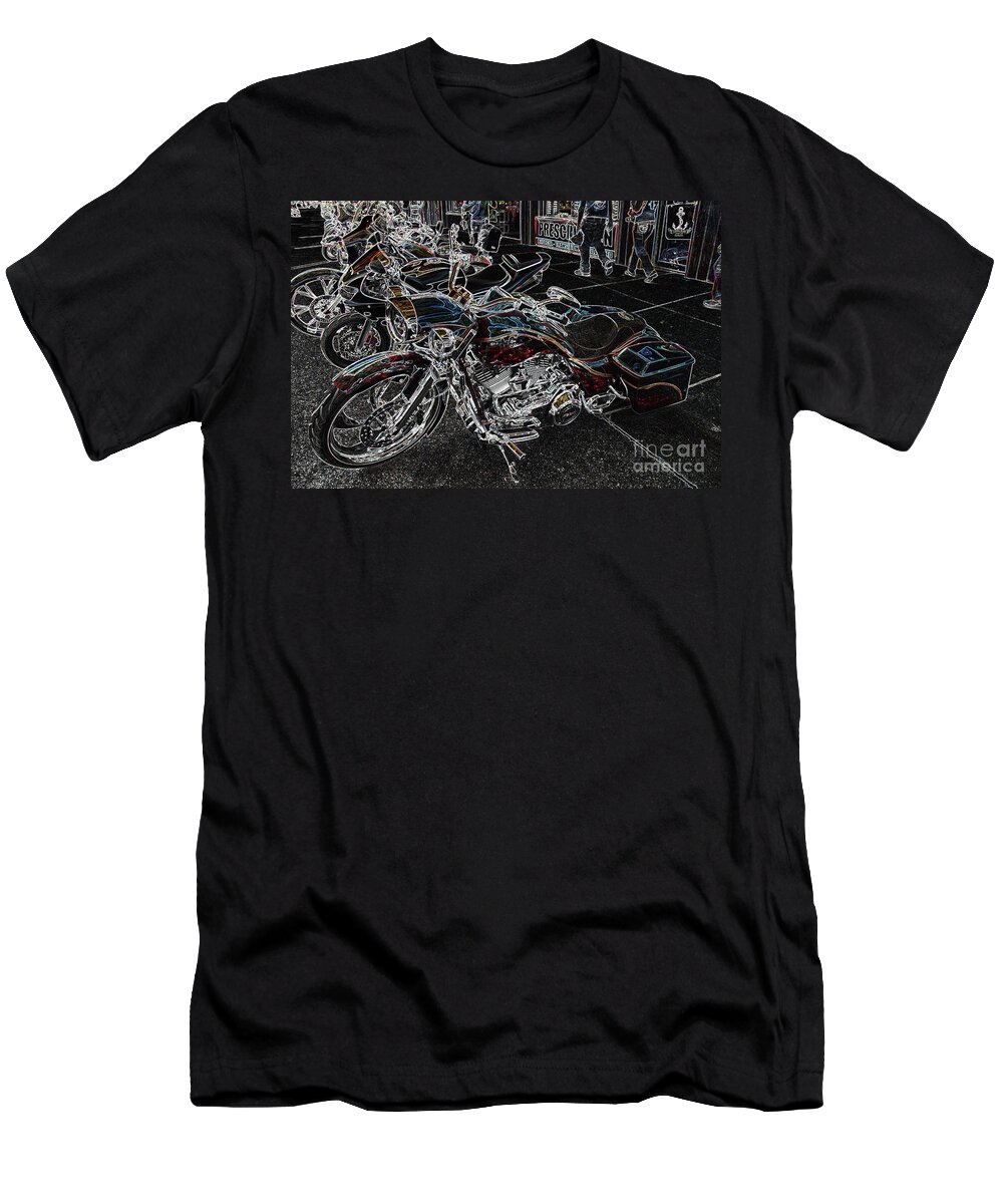 Motorcycles T-Shirt featuring the photograph Long Body by Anthony Wilkening