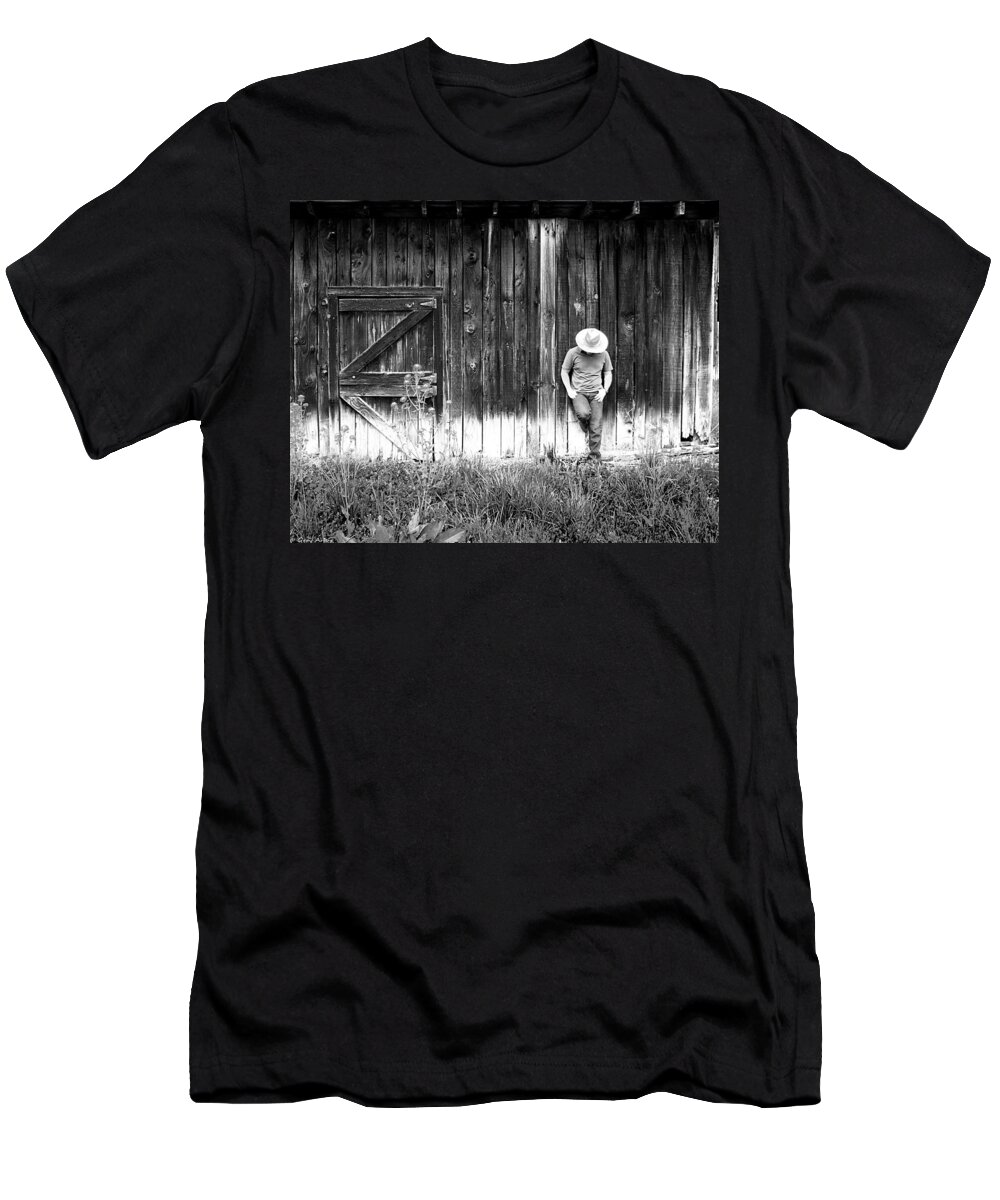 Cowboy T-Shirt featuring the photograph Long Days of Summer by Gray Artus
